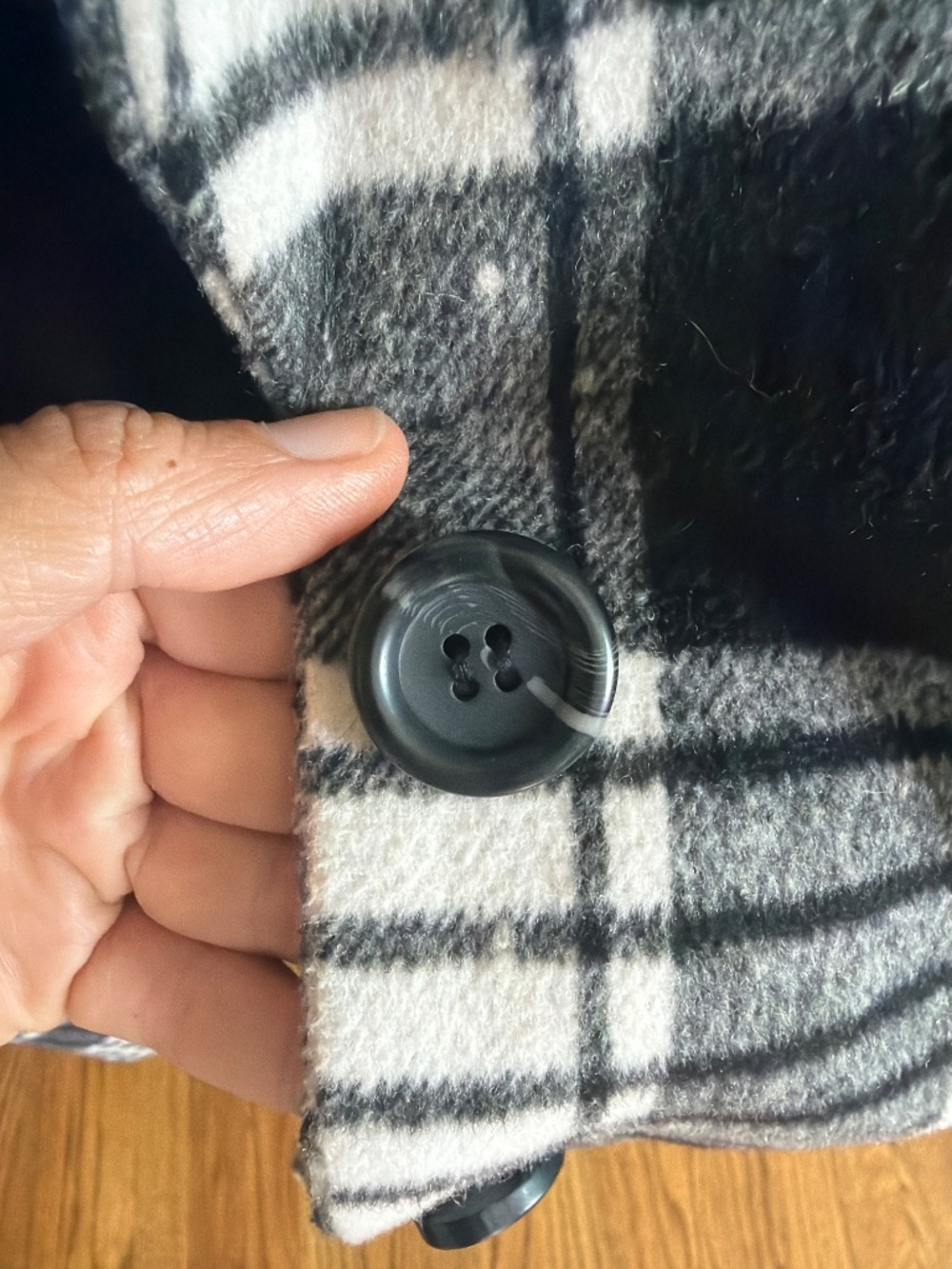 VTG Forever 21 plaid coat - Picture 4 of 6